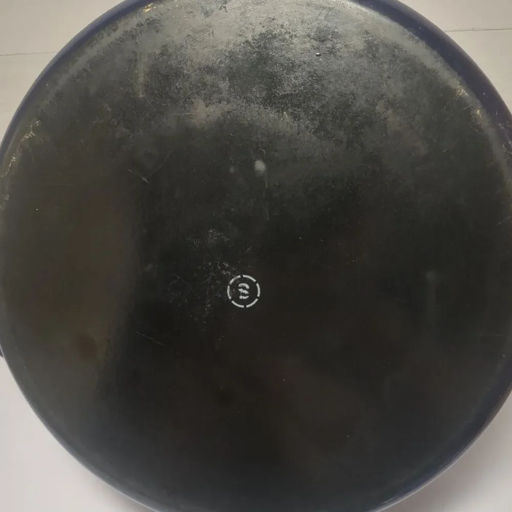 Vintage Chantal Cobalt Blue 5 Qt Dutch Oven Enamel On Steel 
